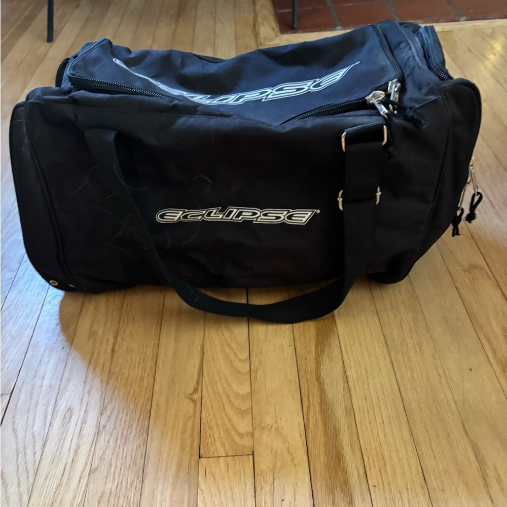 Sher-wood Hockey Eclipse Black Duffel Bag